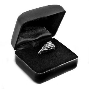 Antique Circular Brilliant Cut Diamond 18K  Sz 9